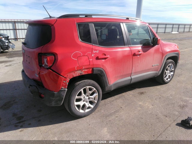2017 JEEP RENEGADE LATITUDE 4X4 VIN: ZACCJBBB2HPF28228