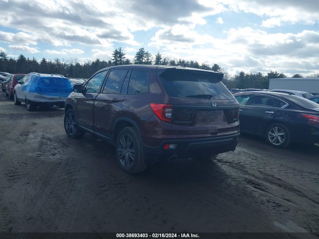 Honda Passport Awd Ex-l 2020 5FNYF8H59LB010547 Image 3
