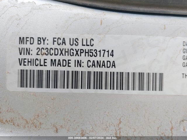 Dodge CHARGER GT 2023 2C3CDXHGXPH531714 Image 9