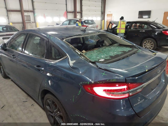 Продаж на аукціоні авто 2018 Ford Fusion Se, vin: 3FA6P0H71JR189367, номер лоту: 38693488