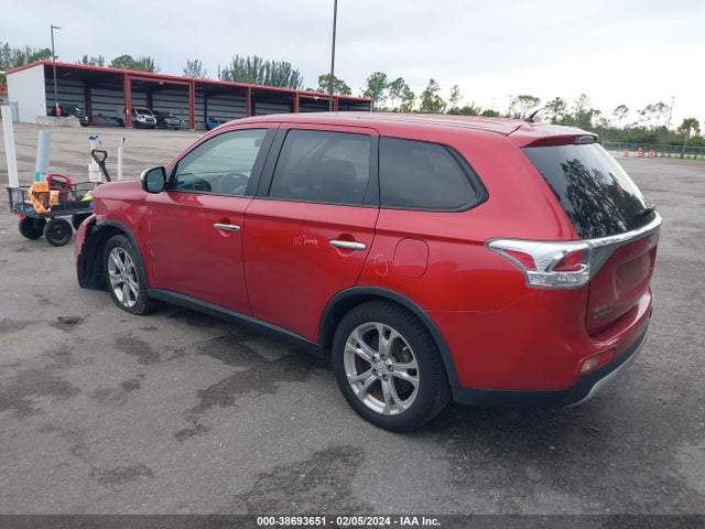 2015 MITSUBISHI OUTLANDER SE VIN: JA4AD3A35FZ005504