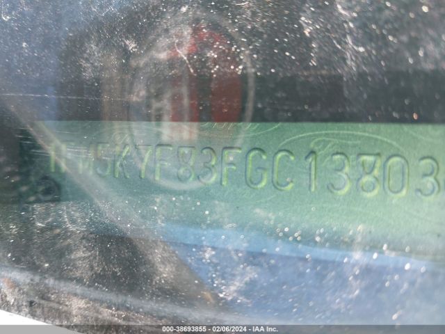 1FM5K7F83FGC13803 Ford Explorer Limited
