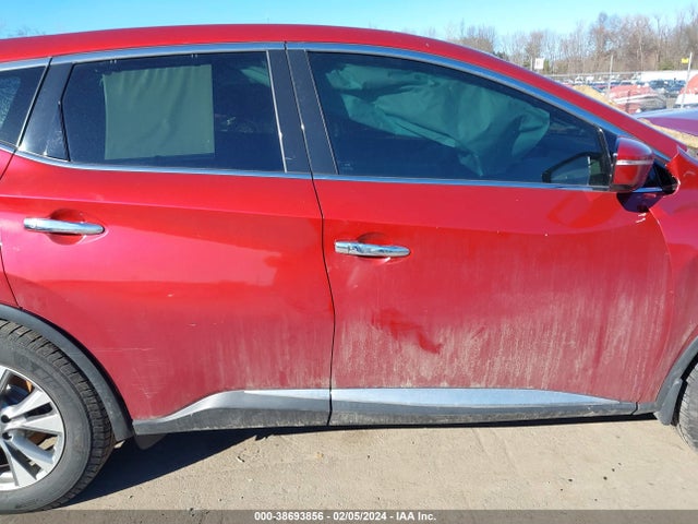 2015 NISSAN MURANO S VIN: 5N1AZ2MH7FN218319