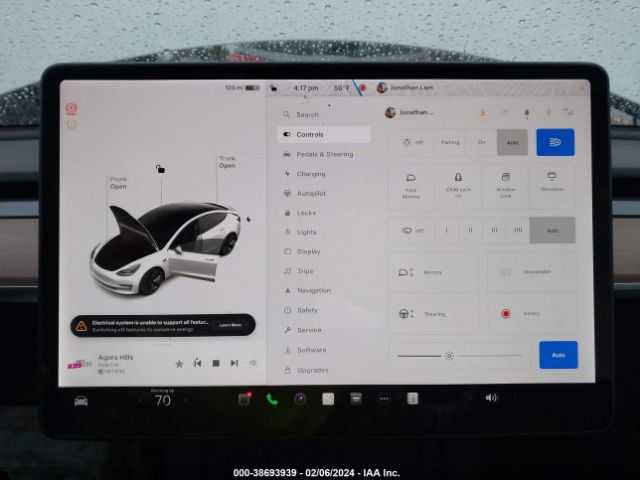 5YJ3E1EA9MF071436 Tesla Model 3 Standard Range Plus Rear-wheel Drive