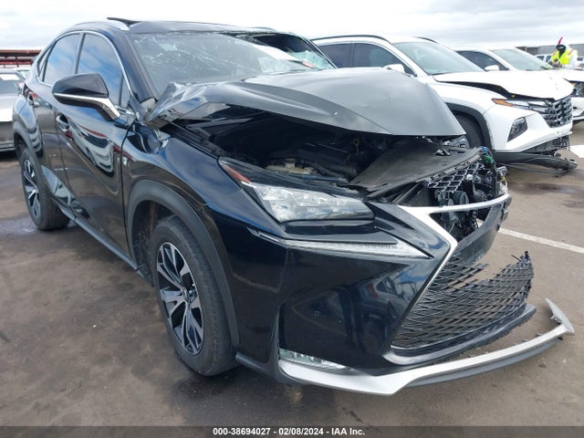 JTJBARBZ5G2055013 Lexus Nx 200t F Sport