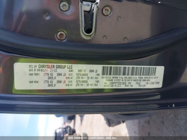 1C6RR7MT7ES215632 RAM 1500 Sport