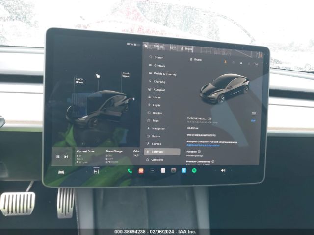 5YJ3E1EAXMF997070 Tesla Model 3 Standard Range Plus Rear-wheel Drive