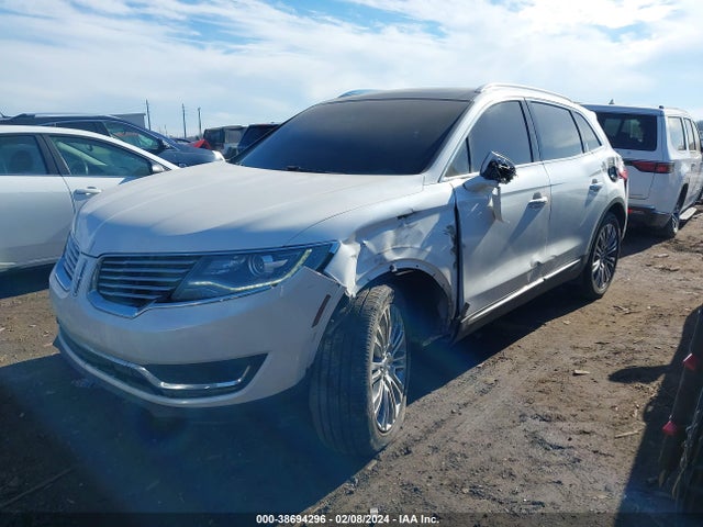 2LMTJ8LR8GBL84346 Lincoln Mkx Reserve