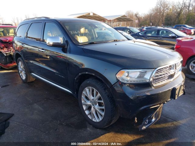 38694480 :رقم المزاد ، 1C4RDJEG9FC746171 vin ، 2015 Dodge Durango Citadel مزاد بيع