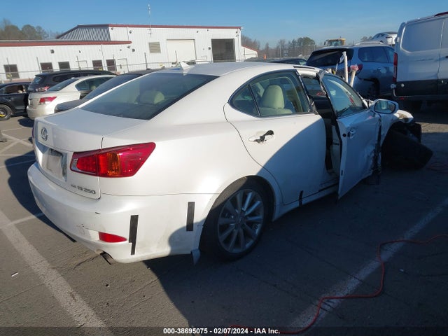 2009 LEXUS IS 250 VIN: JTHCK262795032406