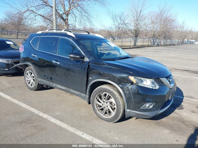 2015 NISSAN ROGUE SL VIN: 5N1AT2MVXFC843929