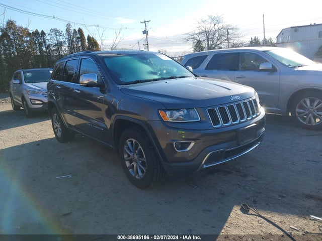 2014 JEEP GRAND CHEROKEE LIMITED VIN: 1C4RJFBG4EC510763