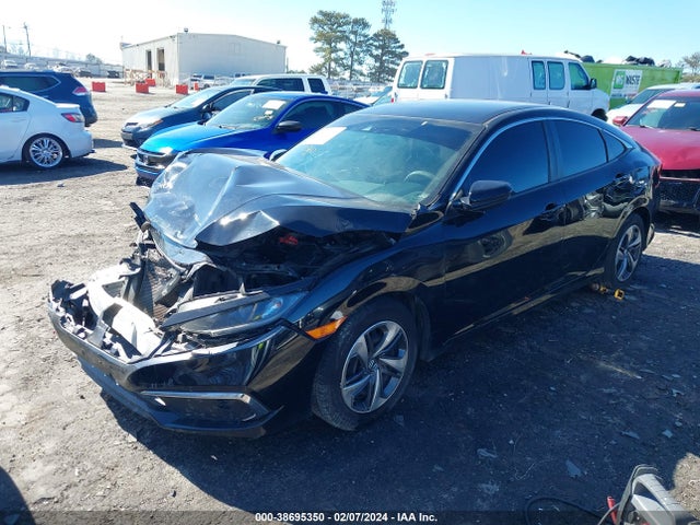 Honda Civic Lx 2019 2HGFC2F66KH596160 Image 2