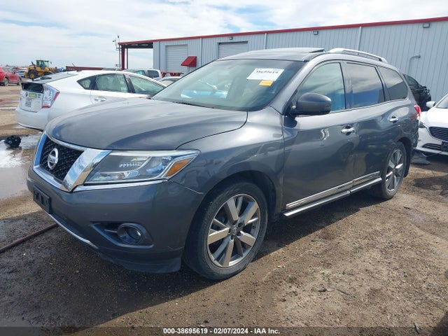 Nissan Pathfinder Platinum 2014 5N1AR2MM1EC619498 Image 2