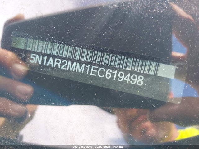 Nissan Pathfinder Platinum 2014 5N1AR2MM1EC619498 Image 9
