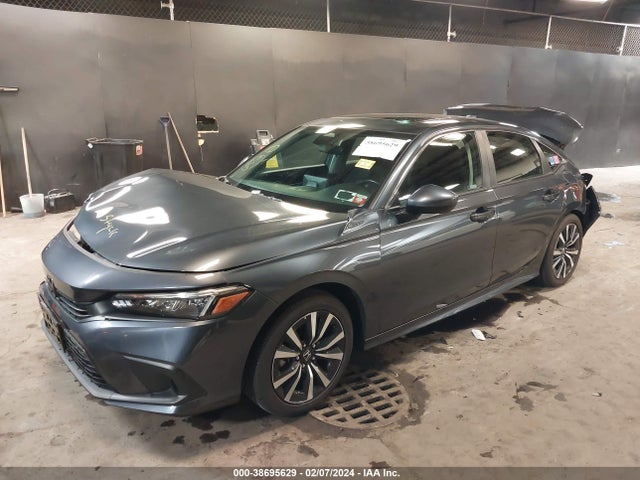 Honda CIVIC EX 2022 JHMFE1F74NX009626 Image 2