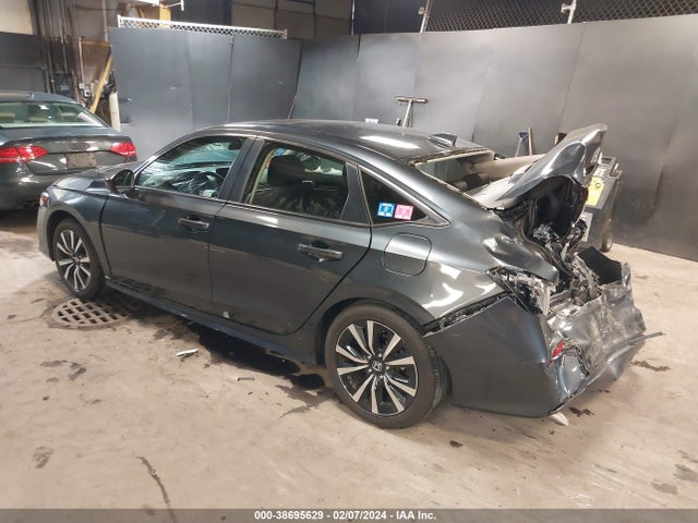 Honda CIVIC EX 2022 JHMFE1F74NX009626 Image 3