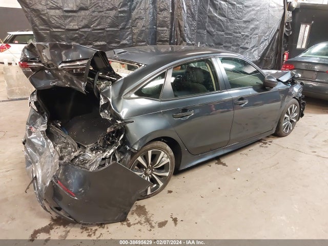 Honda CIVIC EX 2022 JHMFE1F74NX009626 Image 4