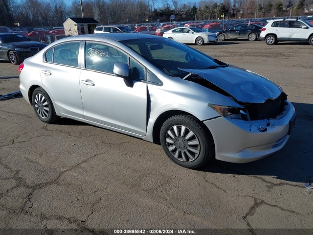 2012 HONDA CIVIC LX VIN: 2HGFB2F57CH606495