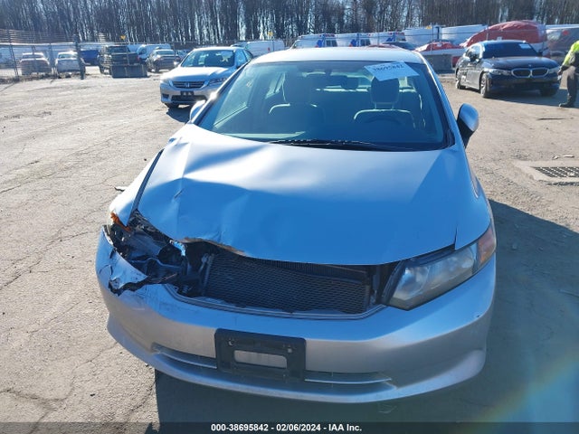 2012 HONDA CIVIC LX VIN: 2HGFB2F57CH606495