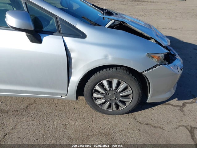 2012 HONDA CIVIC LX VIN: 2HGFB2F57CH606495