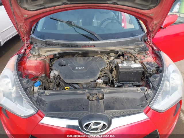 2012 HYUNDAI VELOSTER BASE W/GRAY VIN: KMHTC6ADXCU049904
