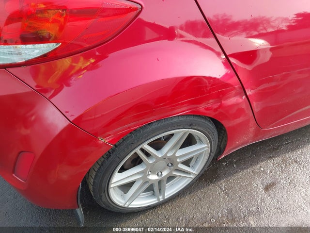 2012 HYUNDAI VELOSTER BASE W/GRAY VIN: KMHTC6ADXCU049904