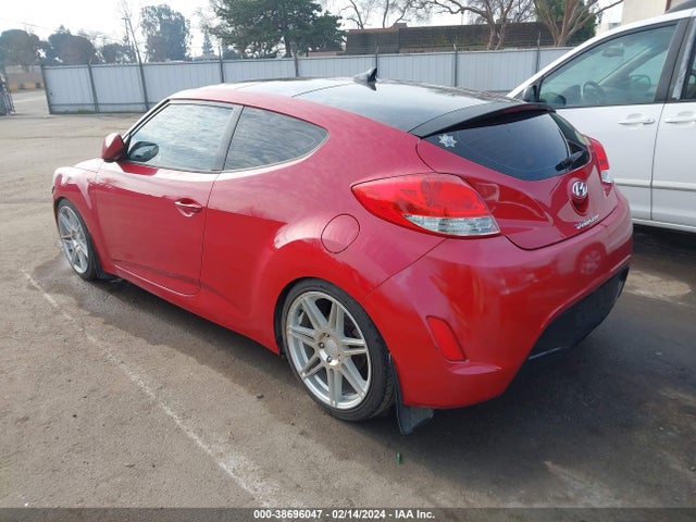 2012 HYUNDAI VELOSTER BASE W/GRAY VIN: KMHTC6ADXCU049904