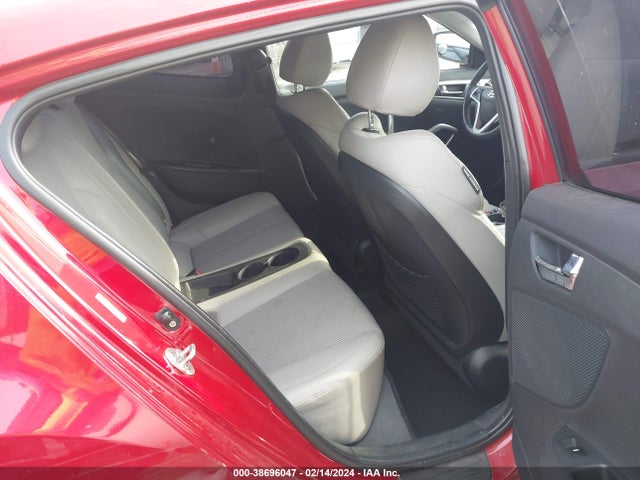2012 HYUNDAI VELOSTER BASE W/GRAY VIN: KMHTC6ADXCU049904