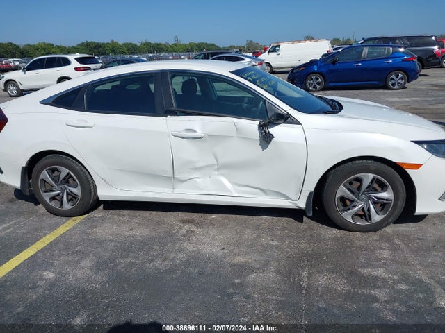 2020 HONDA CIVIC LX VIN: 19XFC2F62LE014292