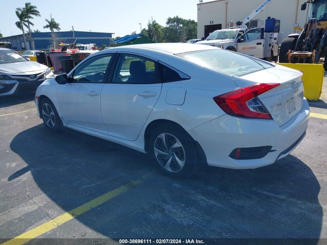 2020 HONDA CIVIC LX VIN: 19XFC2F62LE014292