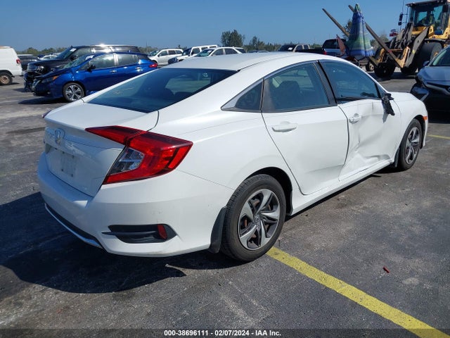 2020 HONDA CIVIC LX VIN: 19XFC2F62LE014292