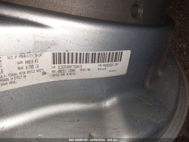 2015 FIAT 500 3C3CFFAR0FT550472 Photo 8