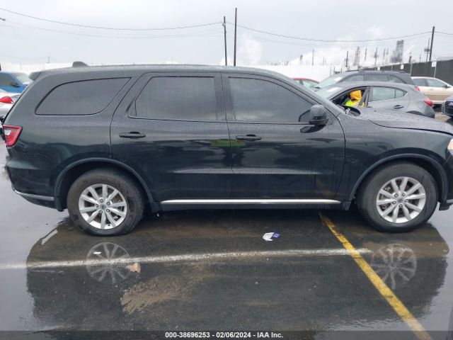 1C4RDHAG8LC394212 Dodge Durango Sxt Rwd