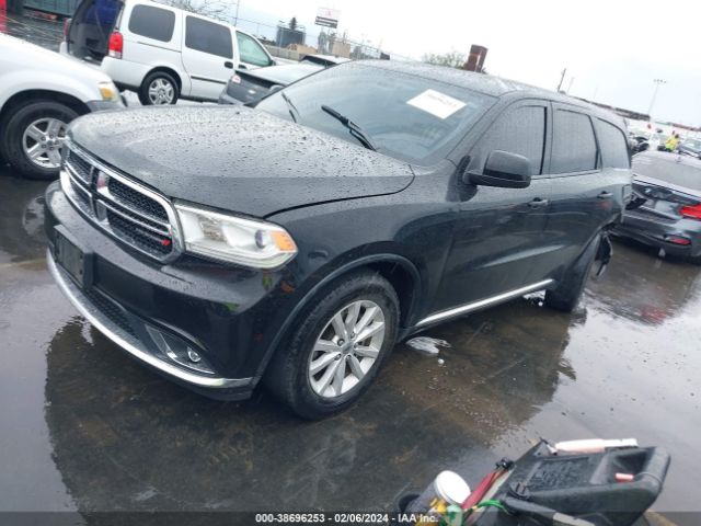1C4RDHAG8LC394212 Dodge Durango Sxt Rwd