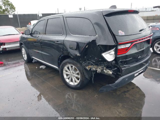 1C4RDHAG8LC394212 Dodge Durango Sxt Rwd