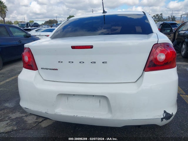 2013 DODGE AVENGER SE VIN: 1C3CDZAB1DN642939