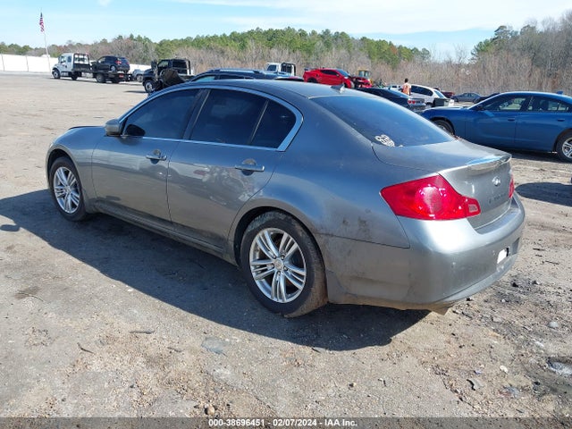 2010 INFINITI G37X VIN: JN1CV6AR3AM454030