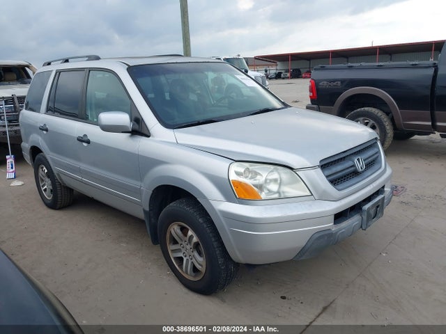 2005 HONDA PILOT EX-L VIN: 5FNYF18575B010086