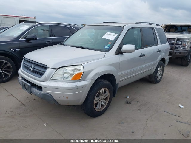 2005 HONDA PILOT EX-L VIN: 5FNYF18575B010086