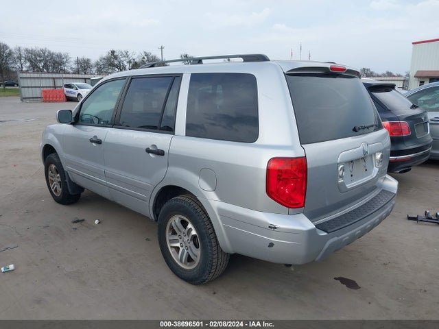 2005 HONDA PILOT EX-L VIN: 5FNYF18575B010086