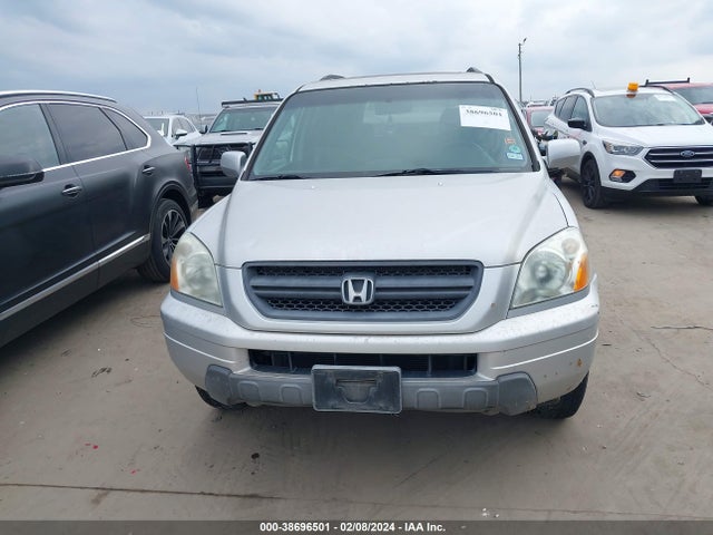 2005 HONDA PILOT EX-L VIN: 5FNYF18575B010086