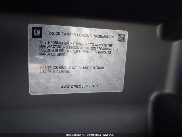 Chevrolet Silverado 1500 Custom 2018 3GCPCPEC8JG281379 Image 9