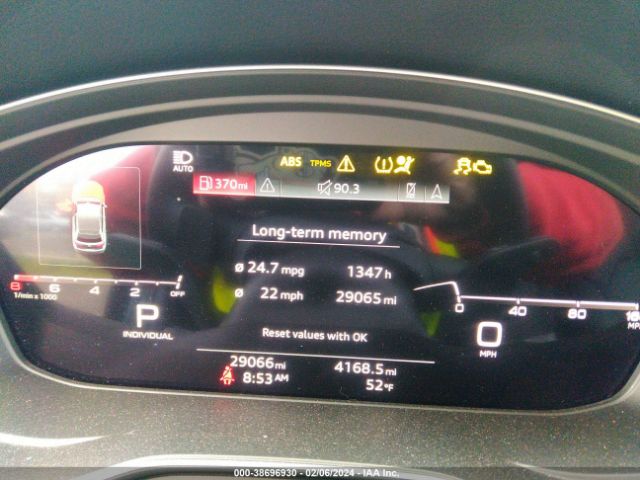 WA15AAFY4M2108258 Audi Q5 Sportback Premium Plus 45 Tfsi Quattro S Tronic