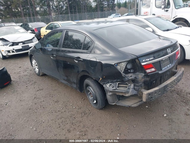 Honda Civic Lx 2015 2HGFB2E57FH523039 Image 3