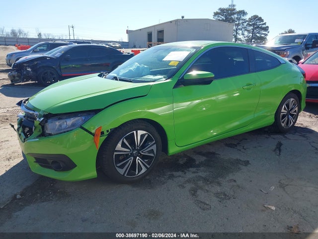 Honda Civic Ex-l 2017 2HGFC3B76HH355003 Image 2