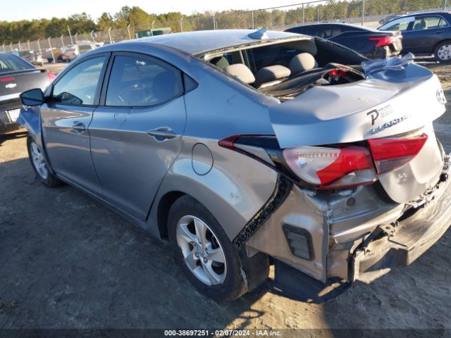 5NPDH4AEXFH613136 Hyundai ELANTRA SE
