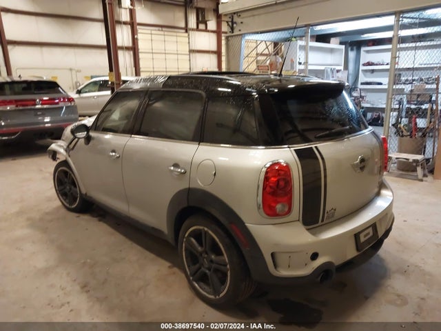 2012 MINI COOPER S COUNTRYMAN WMWZC3C58CWM27268 Photo 2