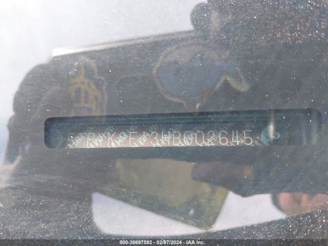 5FPYK2F13HB002645 Honda Ridgeline Sport