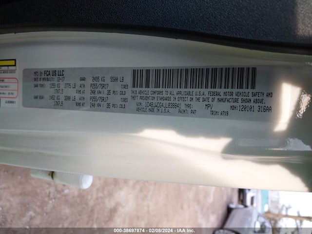 1C4BJWDG4JL838841 Jeep Wrangler Jk Unlimited Sport S 4x4